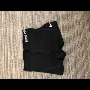 Black nike pro spandex